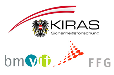 Logos KIRAS, bmvit, FFG Logos KIRAS, bmvit, FFG