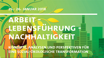 Conference Arbeit - Lebensführung - Nachhaltigkeit